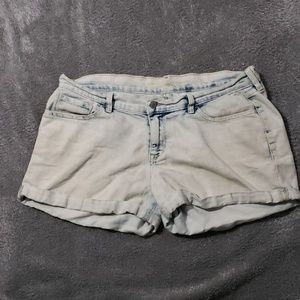 Old Navy BF Bleach Jean Short 10 Regular